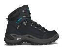 Lowa - Renegade Mid -  Xsmal - GTX - Zwart - Uitneembaar voetbed