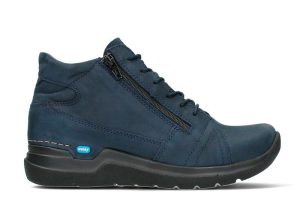 Wolky - Why - 0660611-800  - Blauw - Uitneembaar voetbed