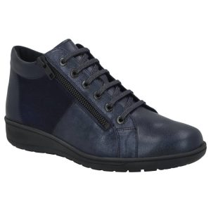 Soldus - Wijdte H - 27005 - Blauw - Uitneembaar voetbed