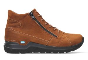 Wolky - Why - 0660611 - Cognac - Uitneembaar voetbed