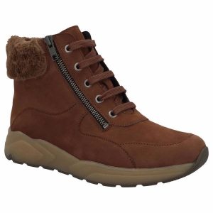 Solidus - Wijdte K - 66035 - Cognac - Uitneembaar voetbed
