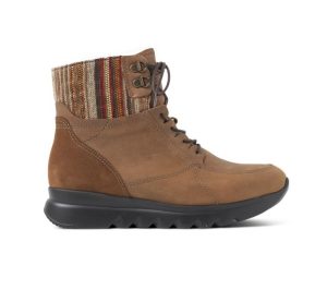 Wolky - ca H wijdte - Grenada 0213512 360 - Cognac - Uitneembaar voetbed