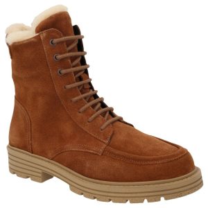Solidus - Wijdte H/K - 63115 30265 - Cognac - Uitneembaar voetbed