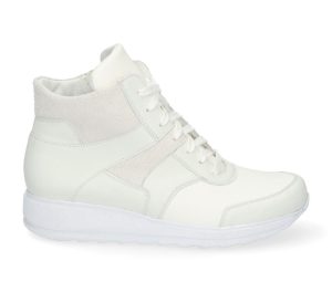 Durea - Wijdte H - 9745 1600 - Stretch - Wit - Uitneembaar voetbed