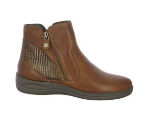 Helioform - Wijdte K - 152.001.0128 - Cognac - Uitneembaar voetbed