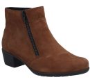 Solidus - Wijdte K - 35011 30350 - Cognac - Uitneembaar voetbed