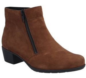 Solidus - Wijdte K - 35011 30350 - Cognac - Uitneembaar voetbed