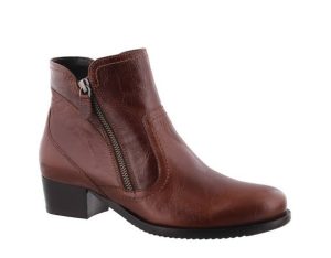 Helioform - Wijdte K - 231 019 0128 - Cognac - Uitneembaar voetbed