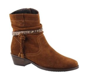 Helioform - Wijdte H - 584 002 0355 - Cognac - Uitneembaar voetbed