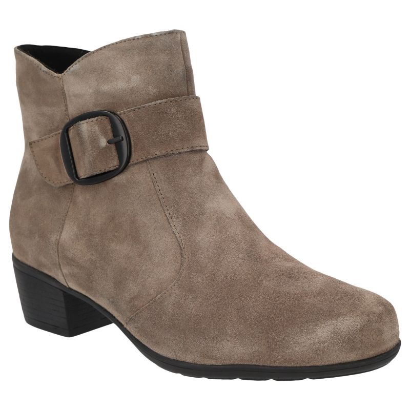 Solidus - Wijdte K - 35025 40433 - Taupe - Uitneembaar voetbed