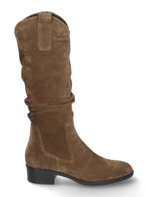 Durea - Wijdte E - 9759 9918 - Taupe - Uitneembaar voetbed