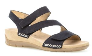 Gabor - Wijdte F - blauw nubuck