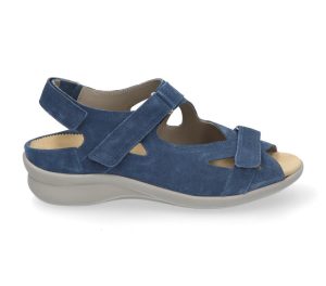Durea - Wijdte H - 7376 0859 - Jeans - Uitneembaar voetbed