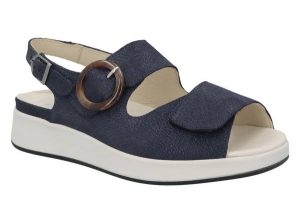 Solidus - Wijdte K - Blauw - 79105 - Uitneembaar voetbed