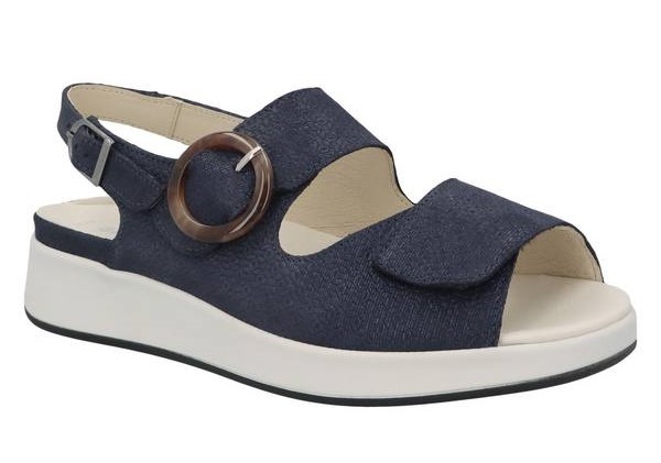 Solidus - Wijdte K - Blauw - 79105 - Uitneembaar voetbed