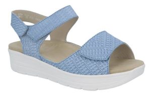 Solidus - Wijdte G - 48000 80437 - Blauw - Uitneembaar voetbed