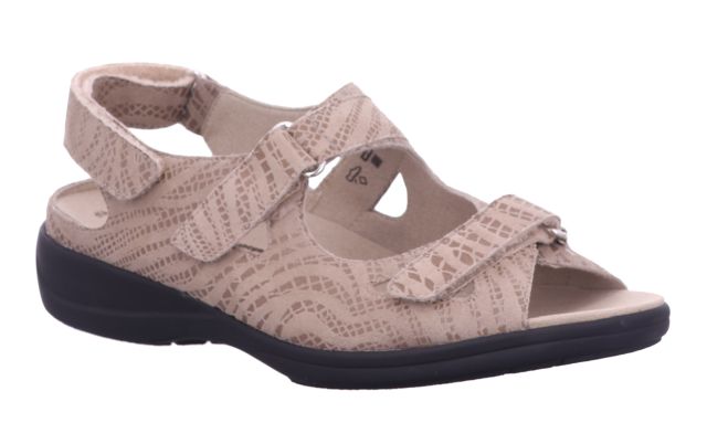 Solidus - Wijdte H - 73141 40420 - Taupe - Uitneembaar voetbed