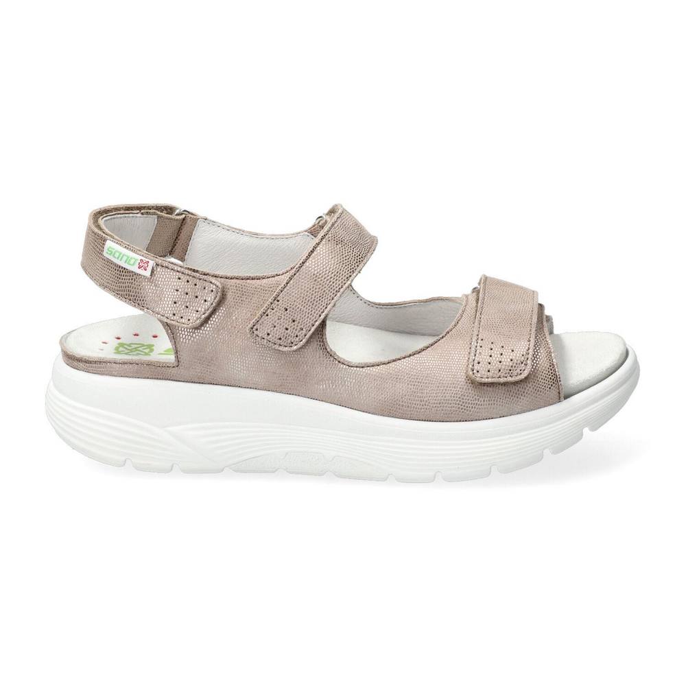 Sano by Mephisto - Norine 8118 30 - Licht taupe - Uitneembaar voetbed