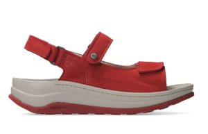 Wolky -  Adura - 03350 10570 - Rood - Uitneembaar voetbed