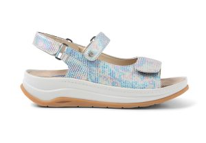 Wolky - 03350 Adura - blauw - Uitneembaar voetbed