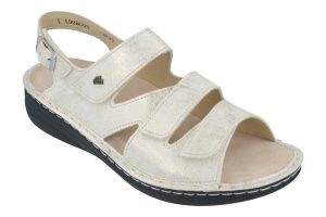 Finn Comfort - ca wijdte K - Praia - 2643  - Marmer wit - Uitneembaar voetbed