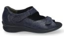 Durea - Wijdte K- 7395 - Blauw - Uitneembaar Voetbed