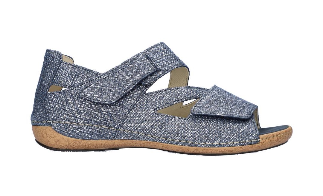 Waldlaufer - Wijdte H - 342025 100 217 - Jeans - Uitneembaar voetbed