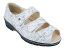 FinnComfort - ca H wijdte - Ischia 2106732404 - Wit/Grijs - Uitneembaar voetbed