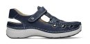 Wolky - Rolling Sun - 07204 35800 - Blauw - Uitneembaar voetbed