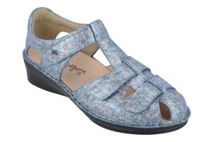 FinnComfort - ca G 1/2 wijdte - Funen - 2666 - Jeans - Uitneembaar voetbed
