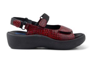 Wolky - Jewel 03204 - Bordo - Uitneembaar voetbed