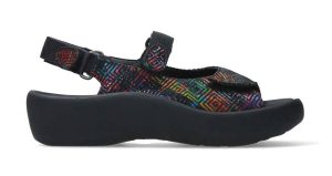 Wolky - Jewel - 03204 - Multi kleur - Uitneembaar voetbed