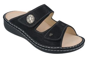FinnComfort -  ca K wijdte - Mellow Moorea - 2642 - Zwart - Uitneembaar voetbed