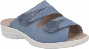 Solidus - Wijdte M - Blauw - 74022 - Uitneembaar voetbed