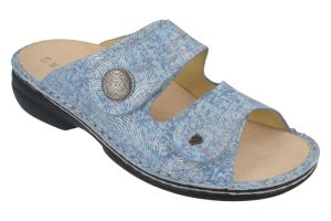FinnComfort - ca K wijdte - Sansibar 2550 840214 - Jeans - Uitneembaar voetbed