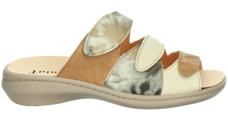 Think - Camilla - 1241 4000 - Beige combi - Uitneembaar voetbed