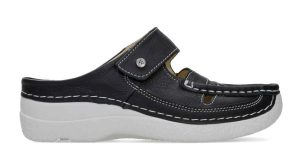 Wolky - Roll Slipper - 0623420 70 - Zwart - Uitneembaar voetbed