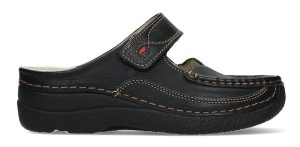 Wolky - Roll Slipper 6227 -  Zwart - Uitneembaar voetbed