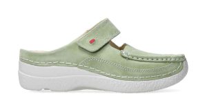 Wolky - Roll slipper - 06227 - Groen - Uitneembaar voetbed