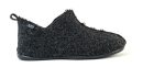 Qfit - Pisa - 3527 4 001 - Zwart - Wol gevoerd - Uitneembaar voetbed