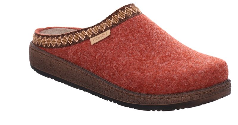 Rohde - Wijdte G - 6425 Novara - Rood - Uitneembaar voettbed