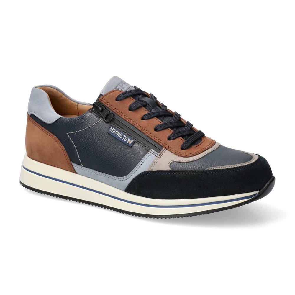Mephisto - ca H wijdte - Gilford - 3655 1545 - Blauw - Uitneembaar voetbed