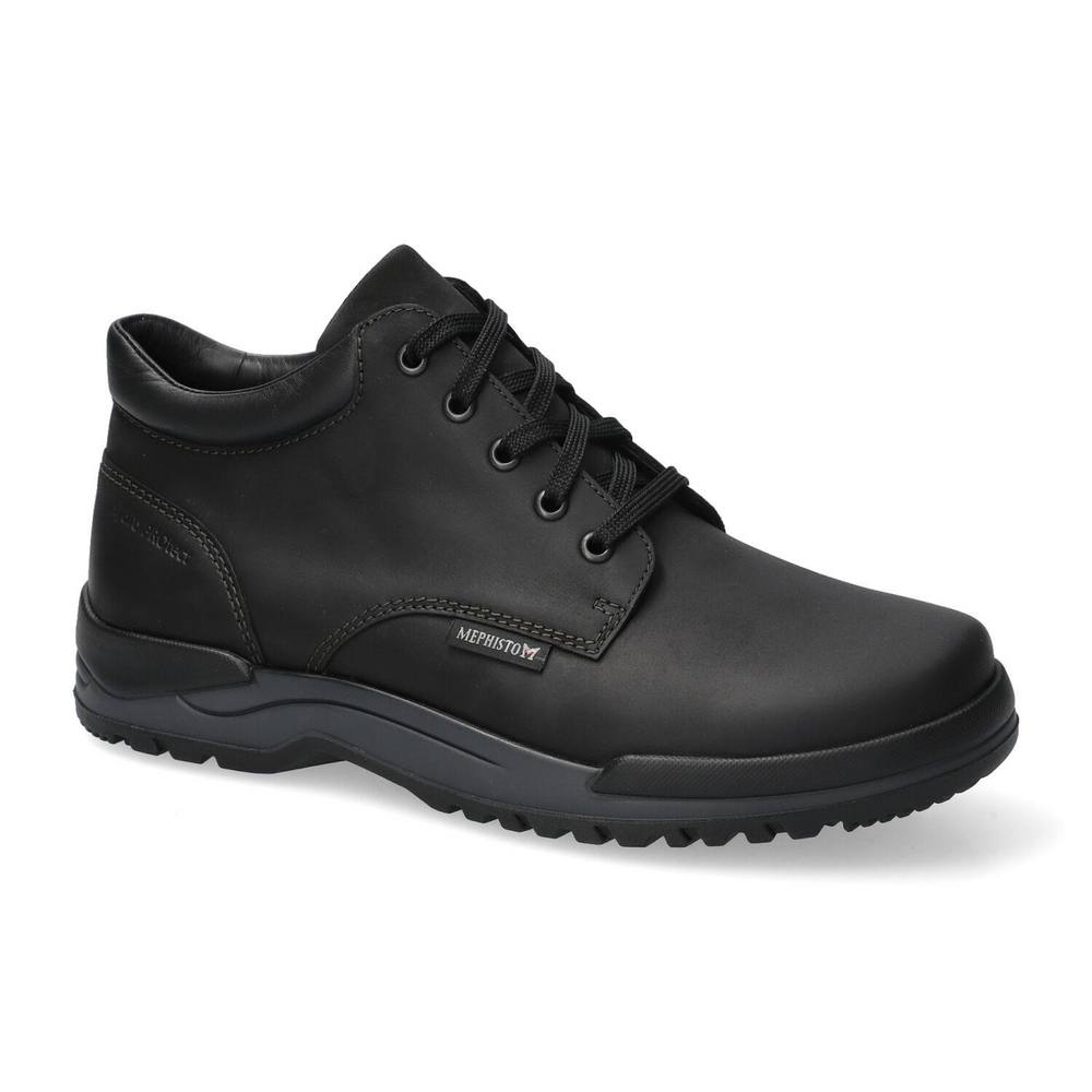 Mephisto - Clement - 100-00 - Zwart - Uitneembaar voetbed