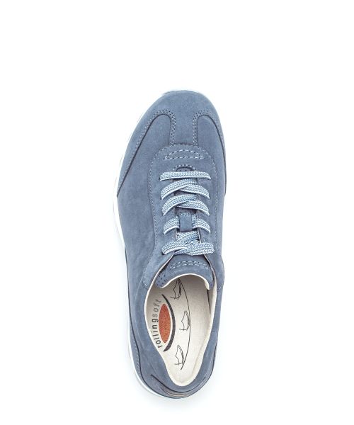 Gabor - Rolling soft - Wijdte G - 66.965 16 - Jeans - Uitneembaar voetbed