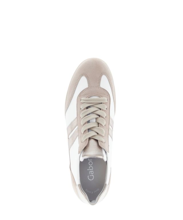 Gabor - Wijdte F - 83.300 12 - Beige - Uitneembaar voetbed