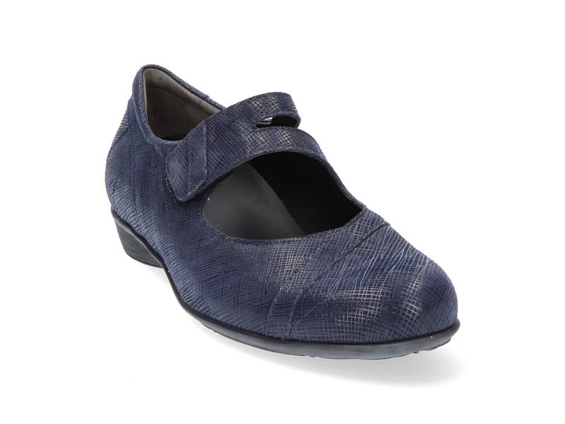 Durea - Wijdte E - 5737 9528 - Blauw - Uitneembaar voetbed