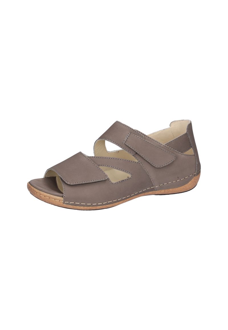 Waldlaufer - Wijdte H - Heliett 34205 181 088 - Taupe - Uitneembaar voetbed