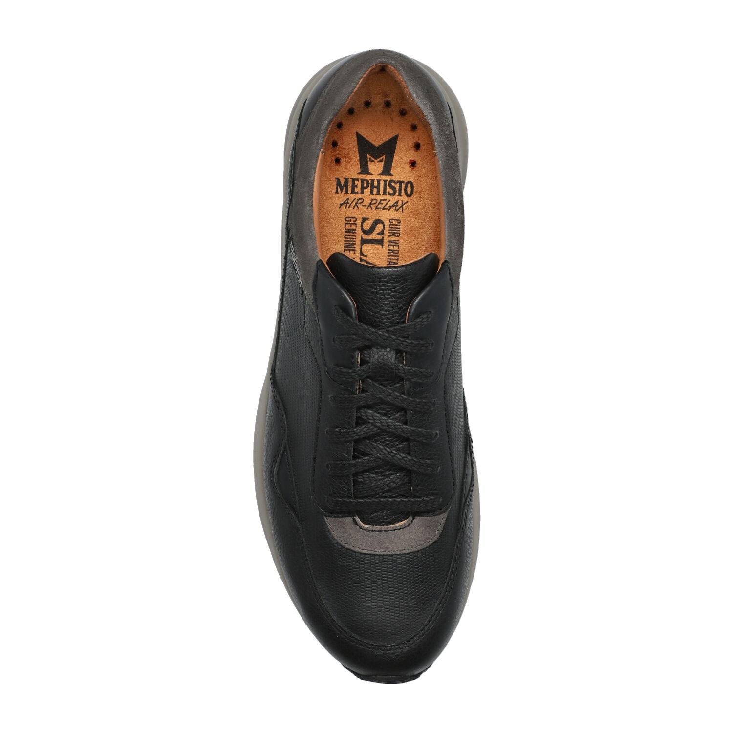 Mephisto - ca G wijdte - Giani 1500 23300 - Zwart - Uitneembaar voetbed