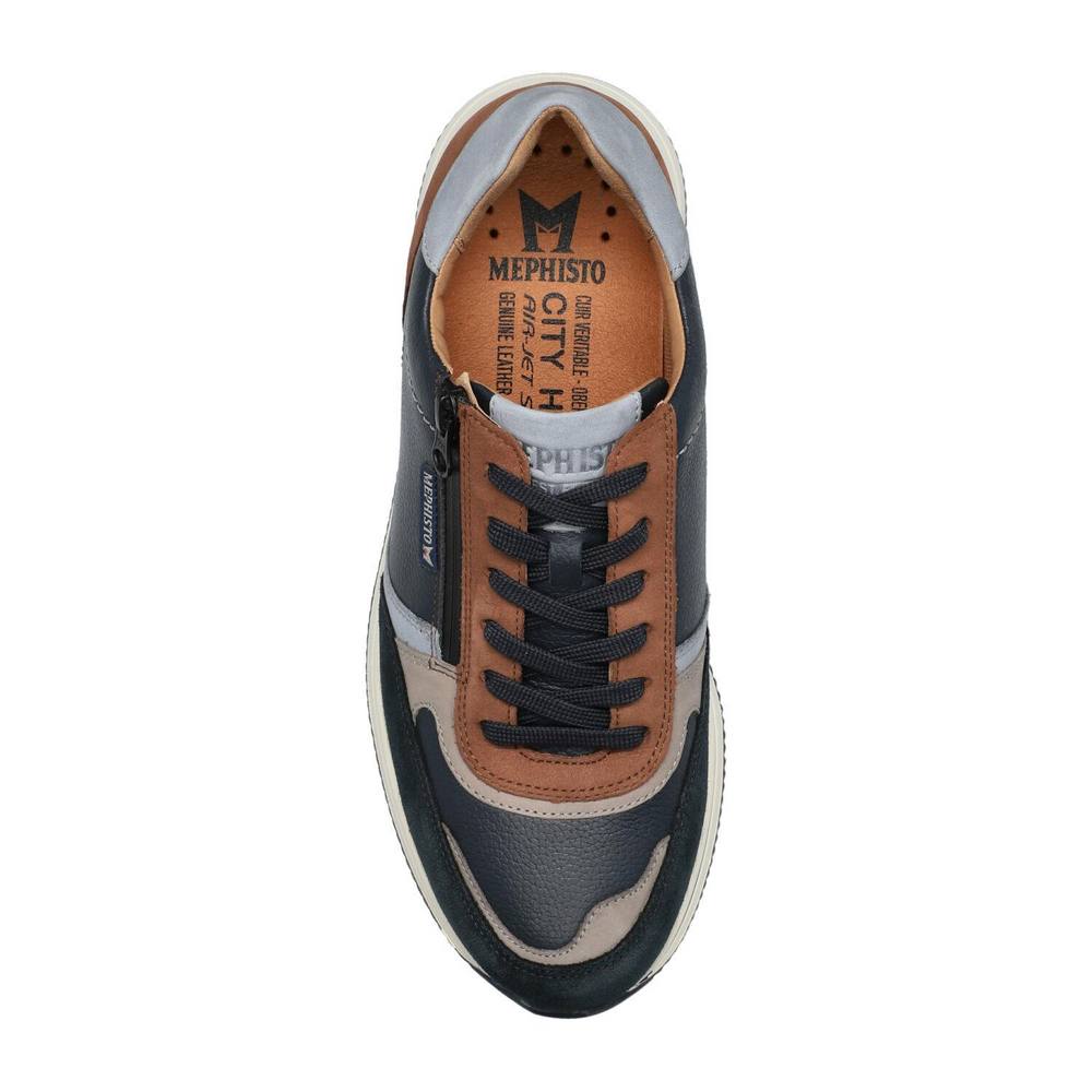 Mephisto - ca H wijdte - Gilford - 3655 1545 - Blauw - Uitneembaar voetbed