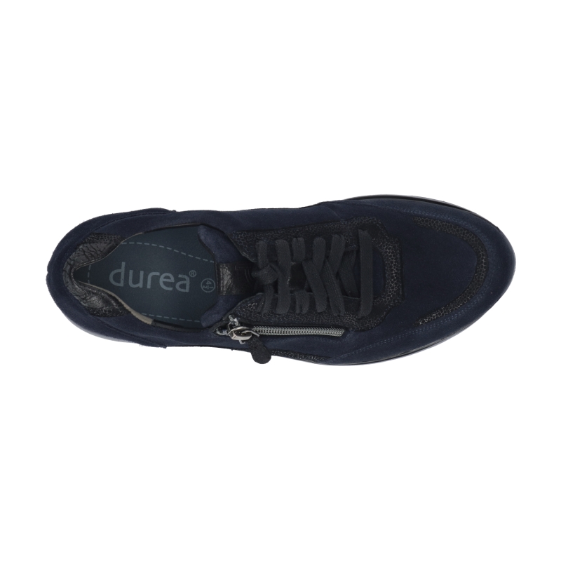 Durea - Wijdte K - 6263 1136 - Blauw - Uitneembaar voetbed